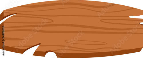 Wooden Sign or Board Vector illustration