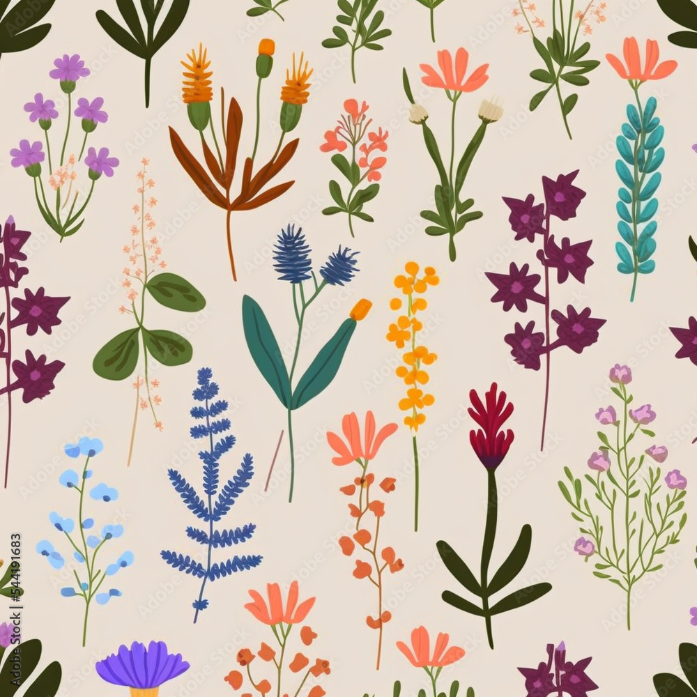 seamless floral pattern seamless floral pattern