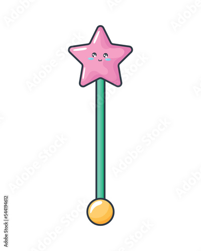 cute magic wand kawaii
