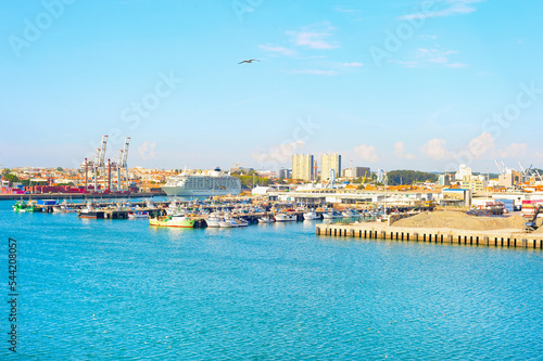 Leixoes port boats logistic...
