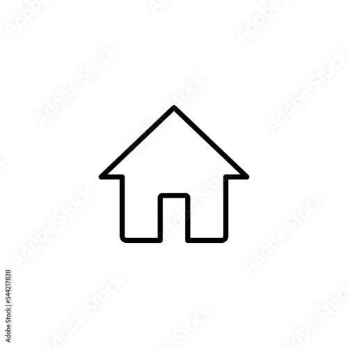 House icon vector illustration. Home sign and symbol © OLIVEIA