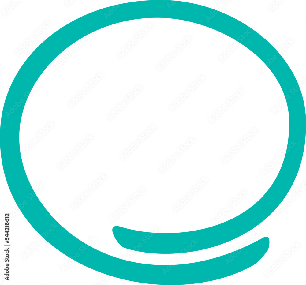 Turquoise circle, pen draw. Highlight hand drawing circle isolated on background. Handwritten circle. For marking text, numbers, marker pen, pencil, logo and text check, vector illustration Turquoise circle, pen draw. Highlight hand drawing circle isolated on background. Handwritten circle. For marking text, numbers, marker pen, pencil, logo and text check, vector illustration