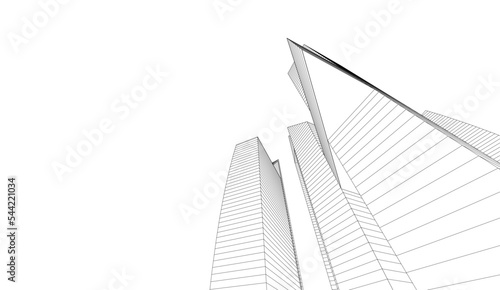 white office building