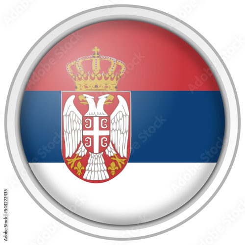 Serbia circle flag Free Download Serbia circle flag - GFXLoad