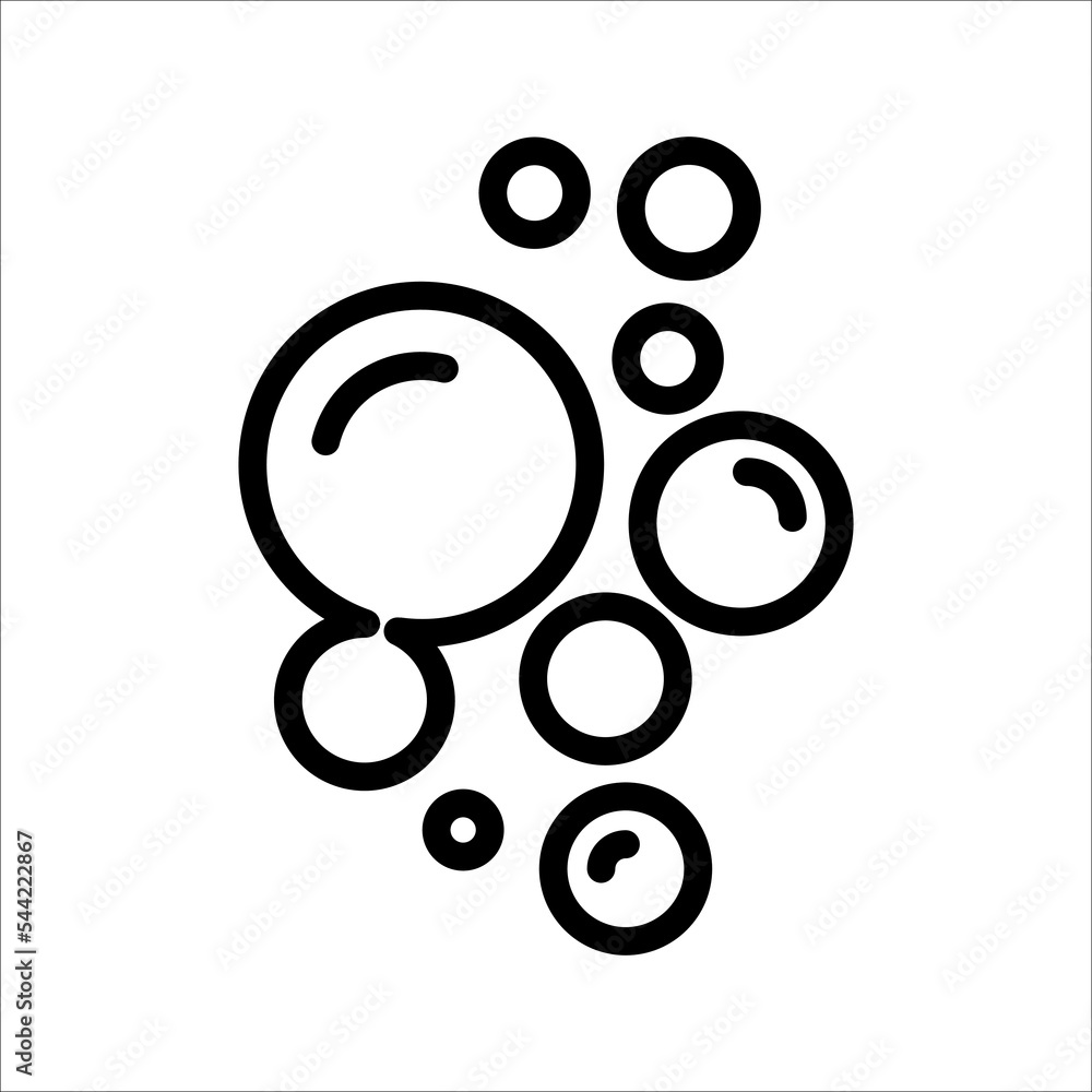 icon,soap foam, bubbles, foam, on a white background. icon,soap foam, bubbles, foam, on a white background.
