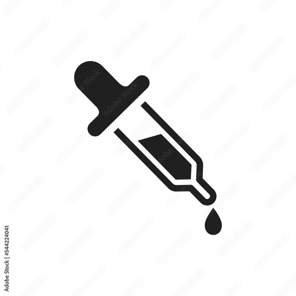 pipette icon vector design illustration