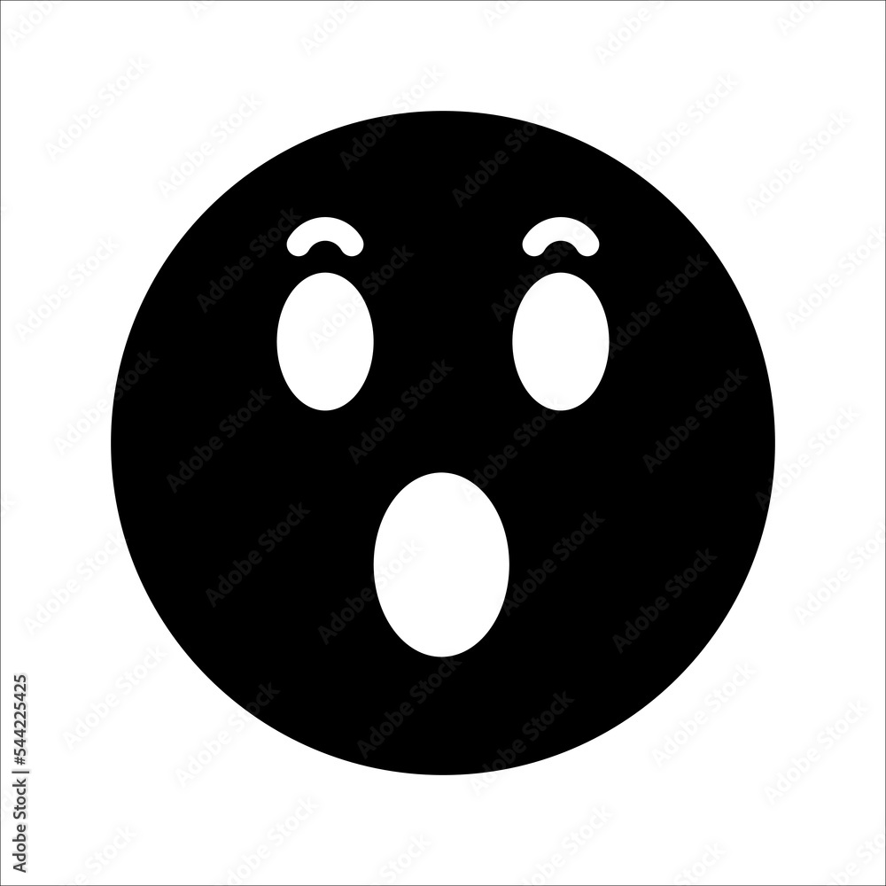 emoji icon, on white background, eps 10 emoji icon, on white background, eps 10