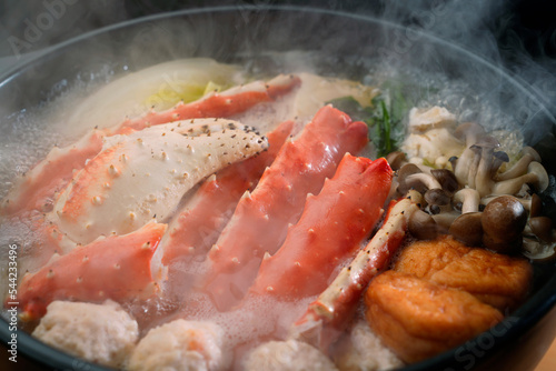 タラバ蟹の鍋 photo