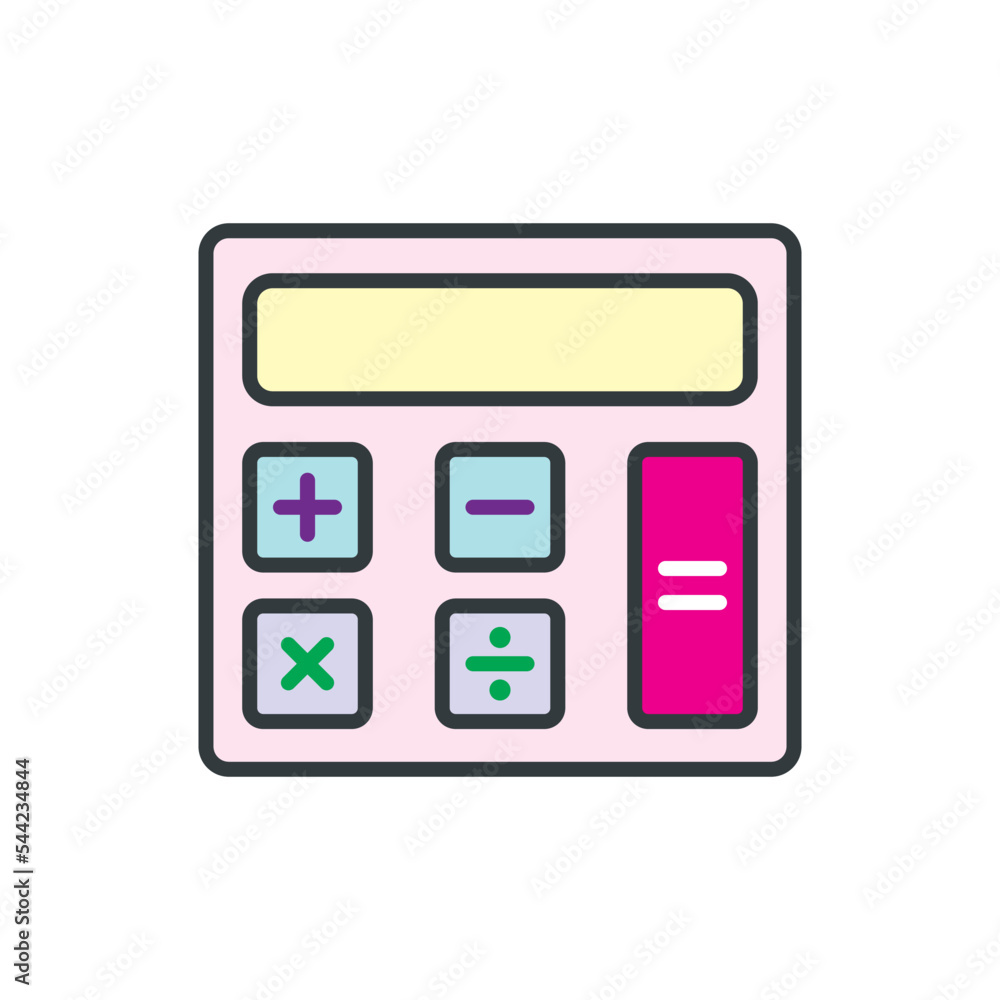 Calculator icon vector design templates Calculator icon vector design templates