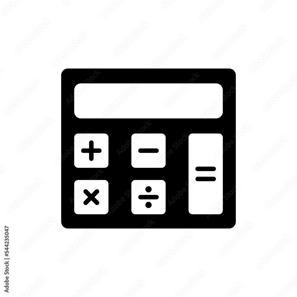 Calculator icon vector design templates Calculator icon vector design templates