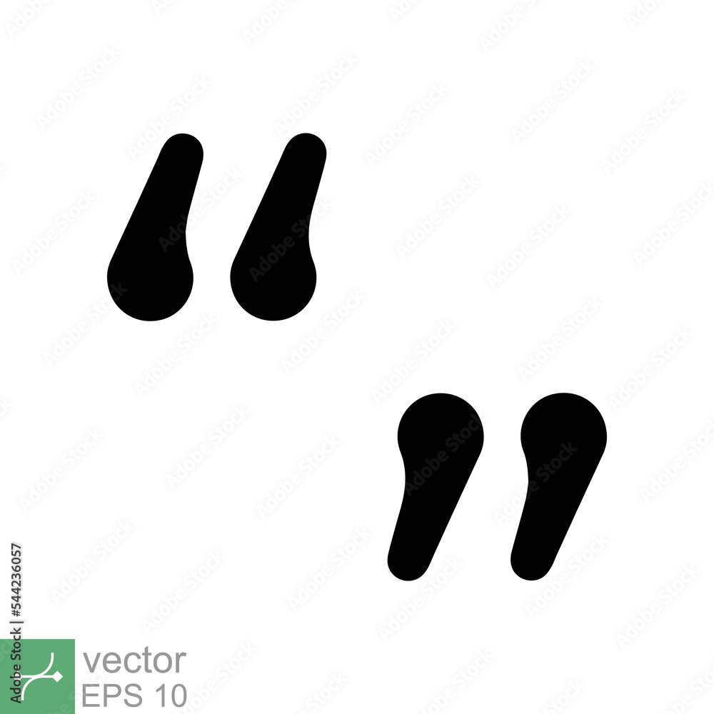 Set of quote mark, quotes icon. Double quotation, bubble speech, comma, comment, communication concept. Simple flat style. Vector illustration isolated on white background. EPS 10. Set of quote mark, quotes icon. Double quotation, bubble speech, comma, comment, communication concept. Simple flat style. Vector illustration isolated on white background. EPS 10.