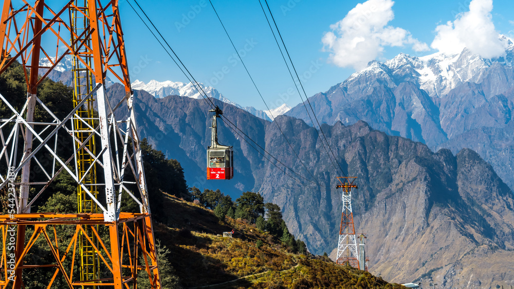 Auli Joshimath Ropeway is a one the highest and longest cable car in
