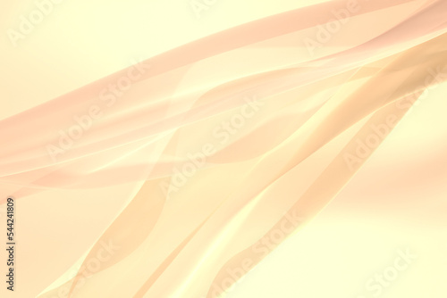 Soft beige abstract 3D cloth