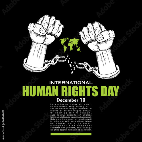 International Human Rights Day, Poster and Banner