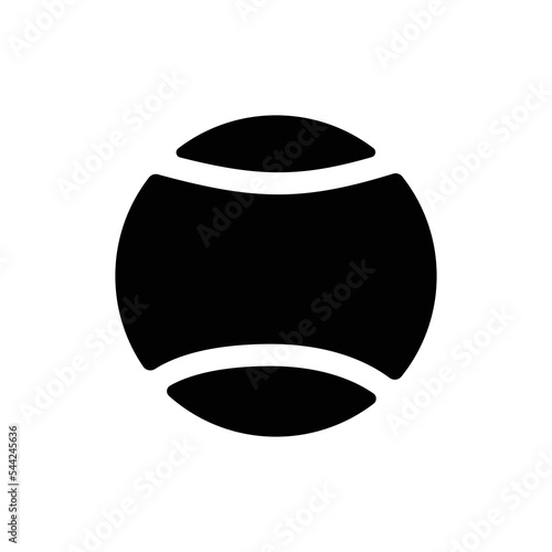 tennis ball icon design vector template