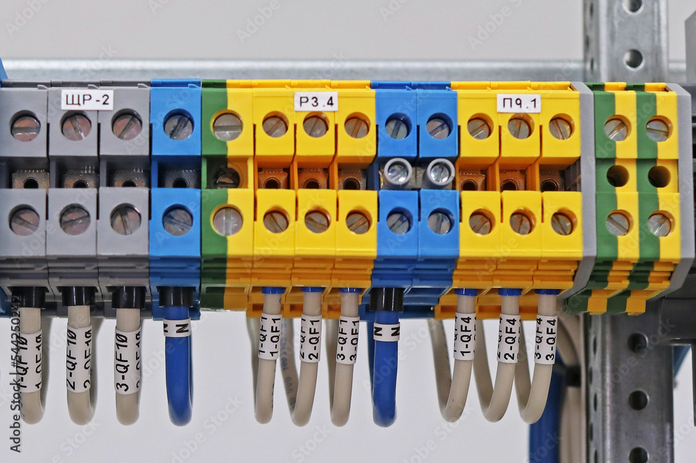 Marking of copper electrical wires connected to electrical terminals