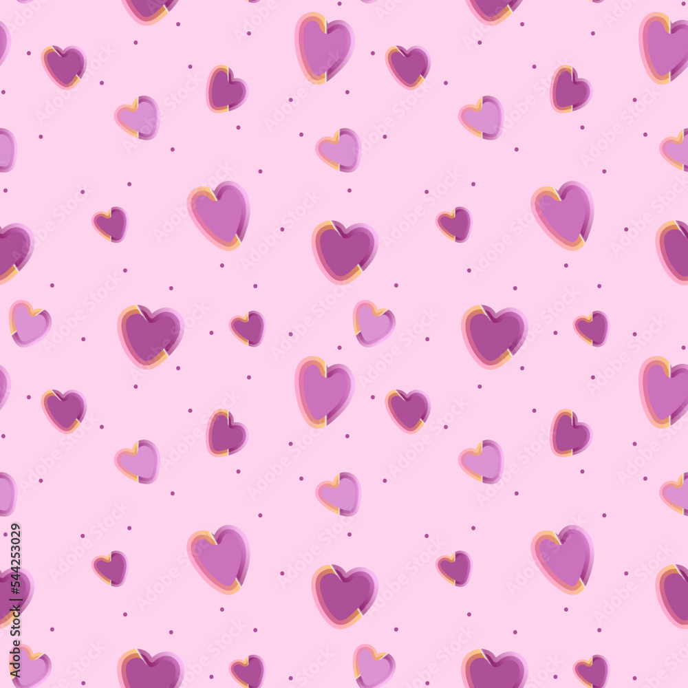 Valentine's Day is a seamless pattern with hearts. Texture for packages, cards, greetings, invitations, valentines, etc. Valentine's Day is a seamless pattern with hearts. Texture for packages, cards, greetings, invitations, valentines, etc.