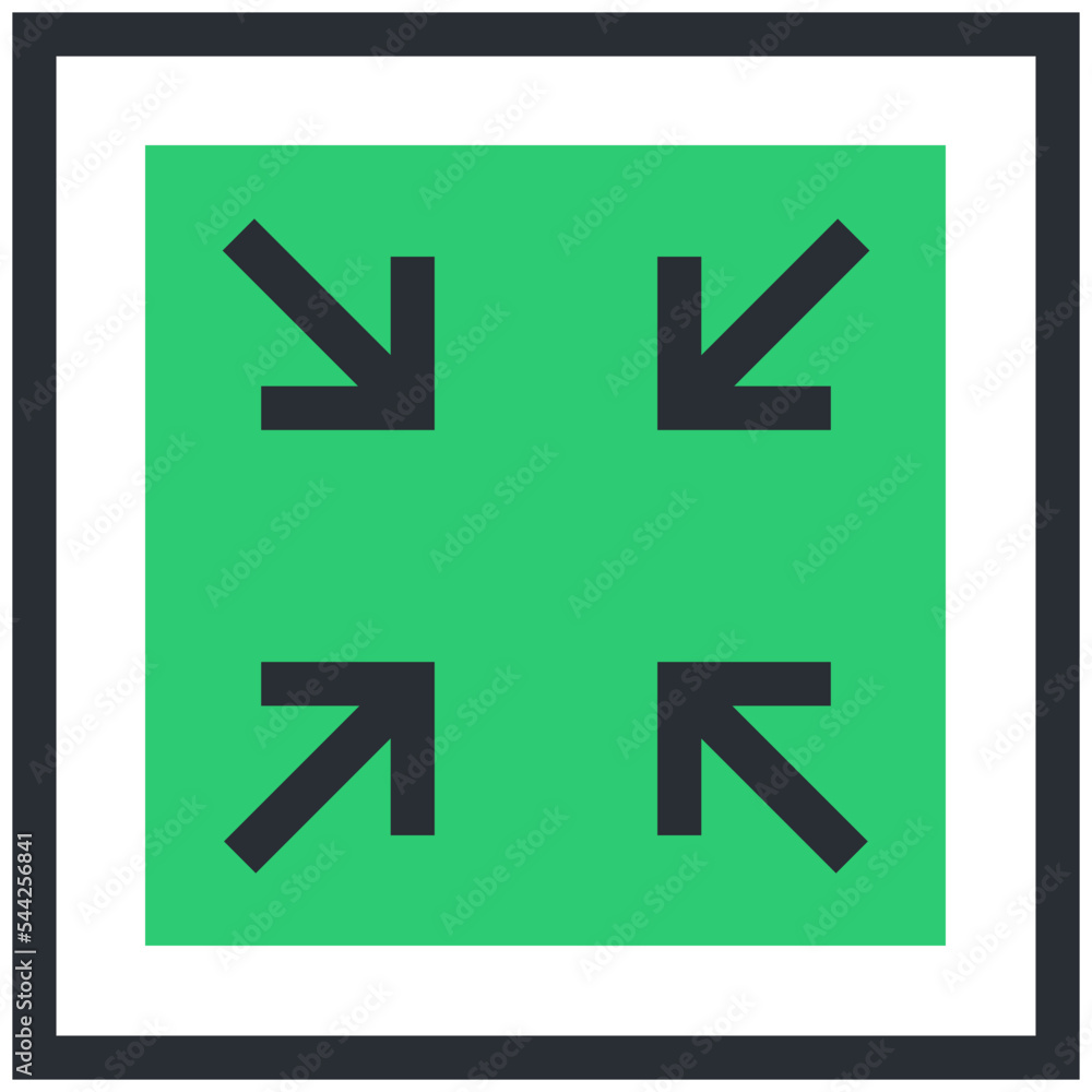 Fototapeta premium Reduce Symbol 