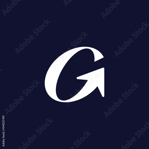 letter G arrow logo.