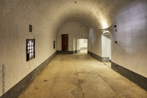 Inside of 18th Century Fort Conde de Lippe or Our Lady of Grace Fort, Elvas, Alentejo, Portugal
