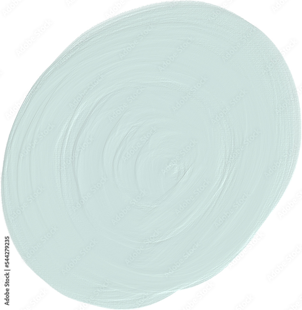 Obraz premium blue oil acrylic brush stroke badge banner background