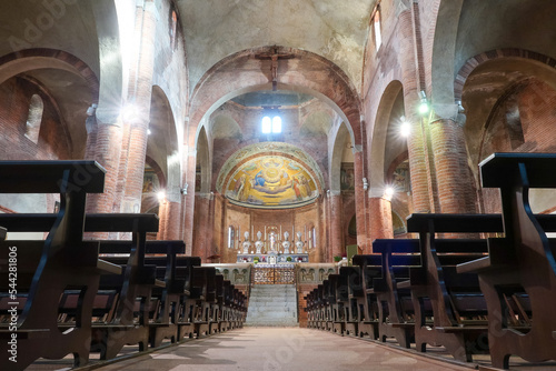 Obraz na płótnie Pavia Basilica di San Teodoro w salonie