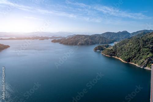 The beautiful natural scenery of Qiandao Lake, Zhejiang Province, China