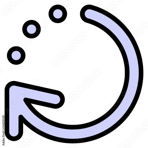 processing arrow interface direction pointer selection icon