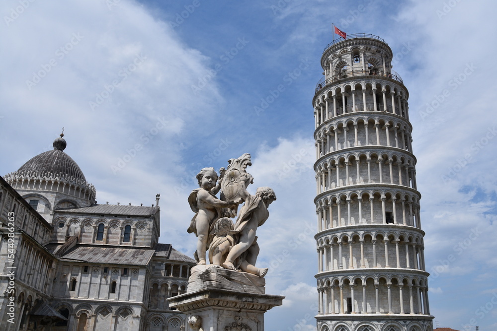 Fototapeta premium Pisa, Italy, tourist city, attractions, sightseeing,