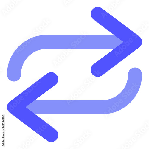 loop arrow interface direction pointer selection icon