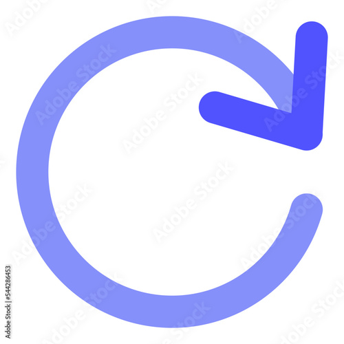 redo arrow interface direction pointer selection icon