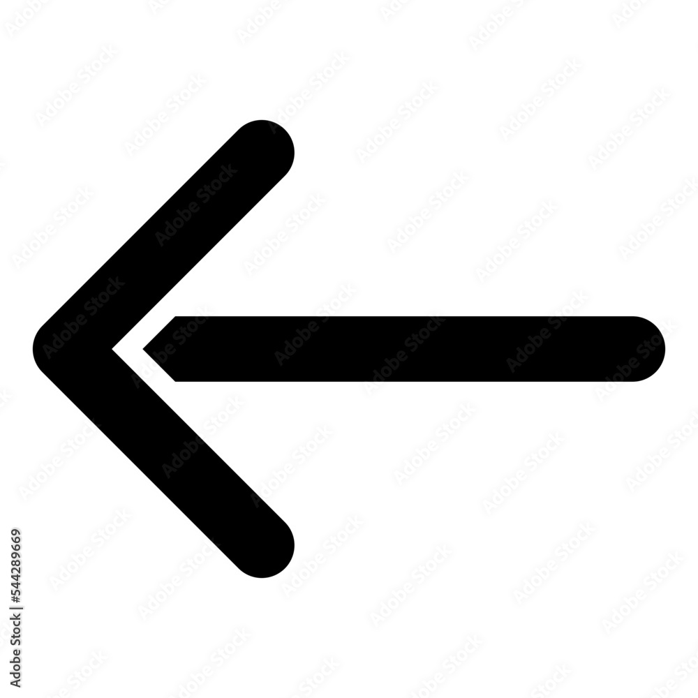 left arrow interface direction pointer selection icon left arrow interface direction pointer selection icon