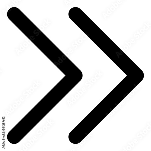 forward arrow interface direction pointer selection icon