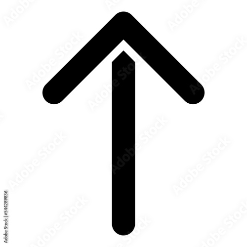 up arrow interface direction pointer selection icon
