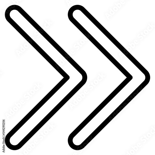 forward arrow interface direction pointer selection icon