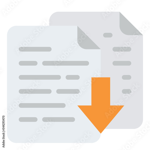 compare file document digital icon
