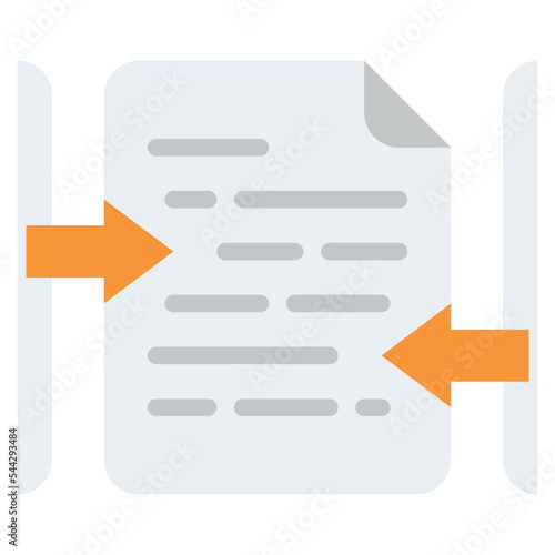 compare file document digital icon