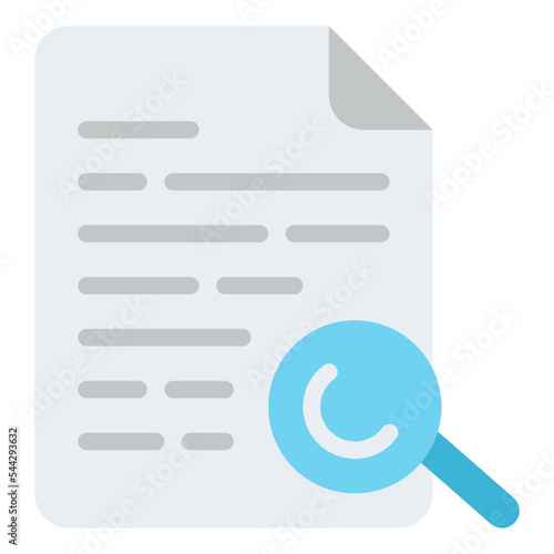 search file document digital icon