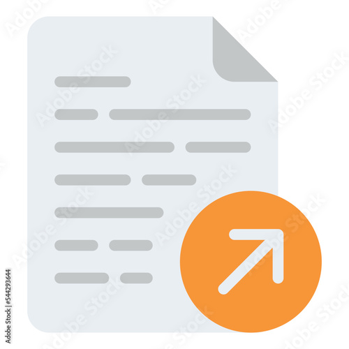 share file document digital icon