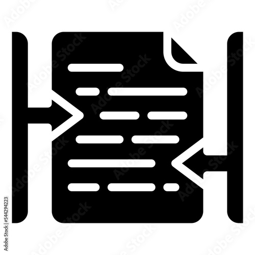 compare file document digital icon