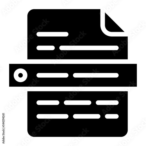 debug file document digital icon