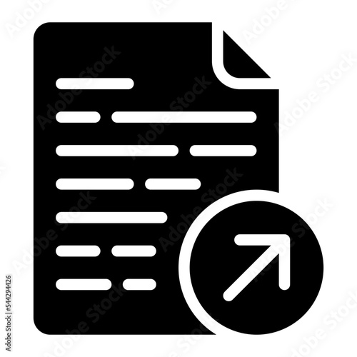 share file document digital icon