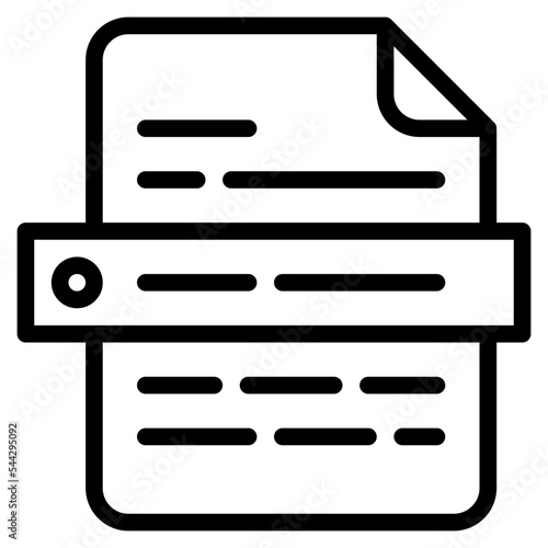 debug file document digital icon
