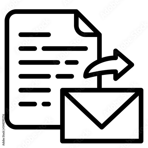 send file document digital icon