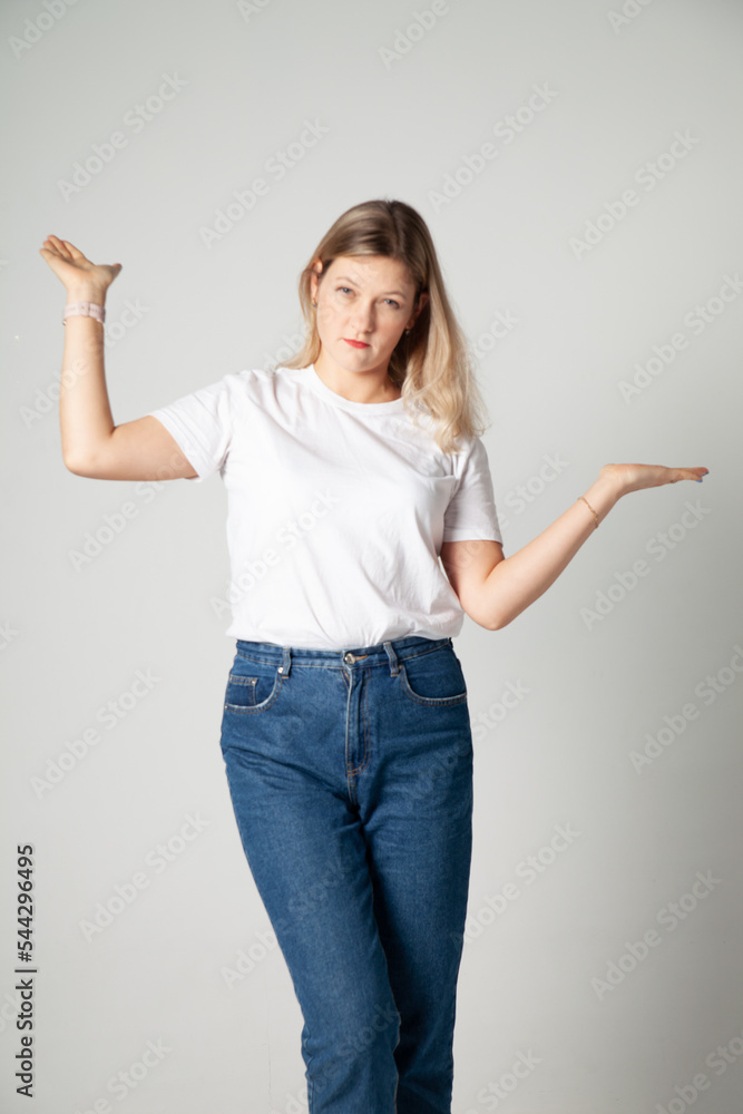 woman pointing at something woman pointing at something