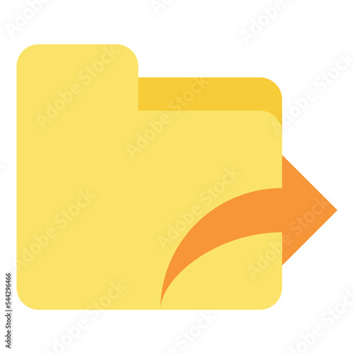 next folder file document digital icon