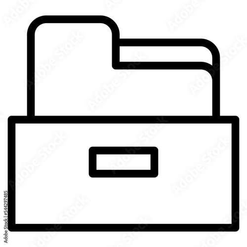 achieve folder file document digital icon
