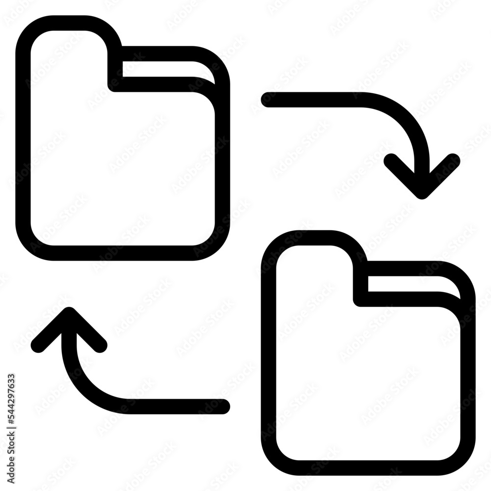 move folder file document digital icon move folder file document digital icon