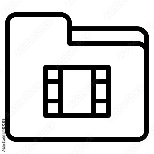 video folder file document digital icon