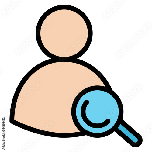 search user info member profile icon
